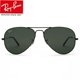 thumbnail image 1 of RB-Hip Hop-sunglasses Aviator Black Lenses Black Frame RB3025 Women / Men New, 1 of 5