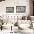 thumbnail image 4 of Elephant Stock Ballroom Dancers Wall Art - Horizontal Canvas Wall Art - Living Room Wall Decor - Dance Canvas - Gray And Yellow Decor - 36" x 24", 4 of 8