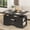 Black, variant on 40" Lift Top Coffee Table, 4 in 1 Multi-Function Lift Coffee Tables with Storage Drawers and Compartmen, Coffee Table Converts to Dining Table (Black)