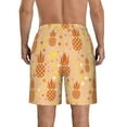 thumbnail image 3 of Disketp Men'S Swim Trunks Hawaiian Breathable Surf Beach Swimsuits Mesh Lining Beach Shorts With Pockets-Pineapples, 3 of 9