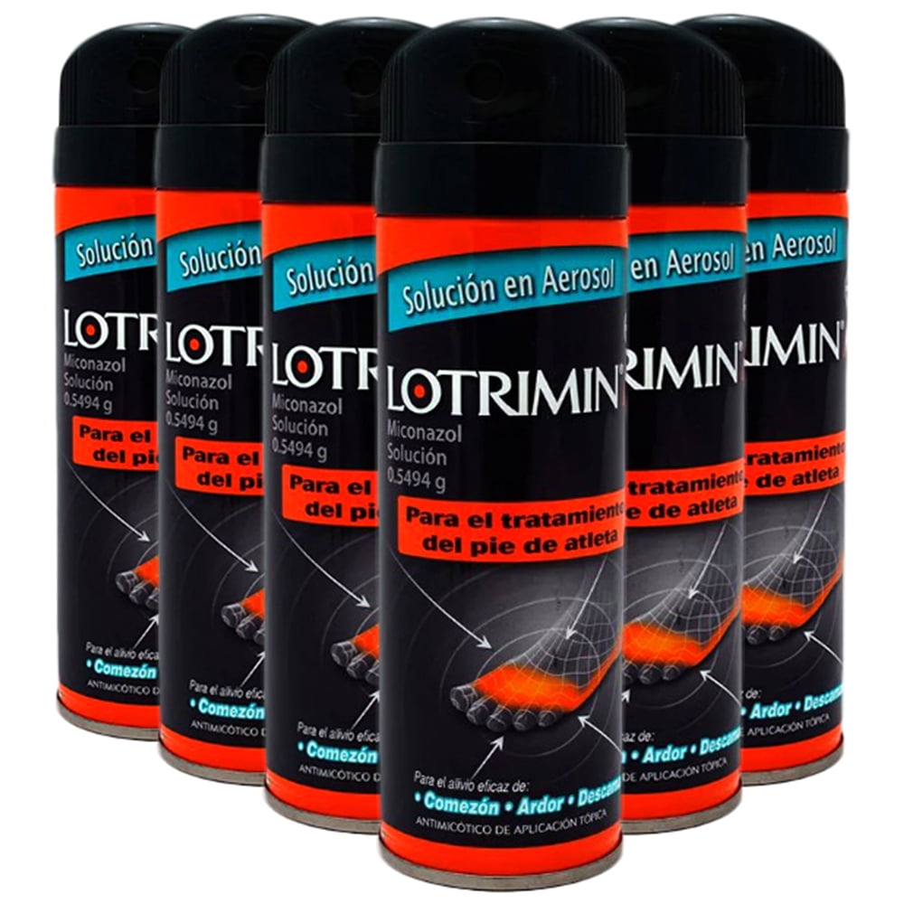 Lotrimin Athlete's Foot Aerosol Treatment Spray Solution 5.3 oz. (Pack