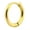 gold, variant on Women/Men Titanium Steel Earrings Circle Hoop Ear Stud Party Fashion Jewelry Hot-silver-2*8mm