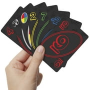 لعبة بطاقة UNO للأطفال والكبار وليلة الألعاب مع بطاقات Wild الخاصة والعملات الذهبية للذكرى السنوية
