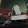 thumbnail image 5 of Naierhg 2 PcsMini Skateboard Couple Keychain Bag Pouch Key Ring Decoration Gift, 5 of 5