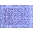 thumbnail image 1 of Ahgly Company Indoor Rectangle Abstract Blue Modern Area Rugs, 7' x 9', 1 of 4