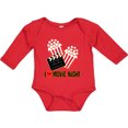 thumbnail image 3 of Inktastic I Love Movie Night Boys or Girls Long Sleeve Baby Bodysuit, 3 of 5