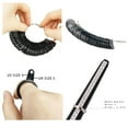 thumbnail image 5 of NIUPIKA Ring Sizer Measuring Tool Kit Mandrel Sizing Gauge US Rings Size Guide Stick Measure for Fingers Women Men Wedding Jewelry Ruler Plastic, 5 of 7