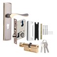 thumbnail image 2 of Cerradura de Puerta interior ANGGREK de Aluminio duradero color oro negro modelo 64502, 2 of 8