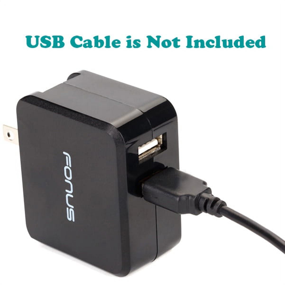 17W 3.4 Amp 2-Port Rapid USB Home Wall Travel Charger Power Adapter Dual Port Smart Detect Ultra Compact Folding Prongs Compatible With Samsung Galaxy S10e S10+ S10 Halo
