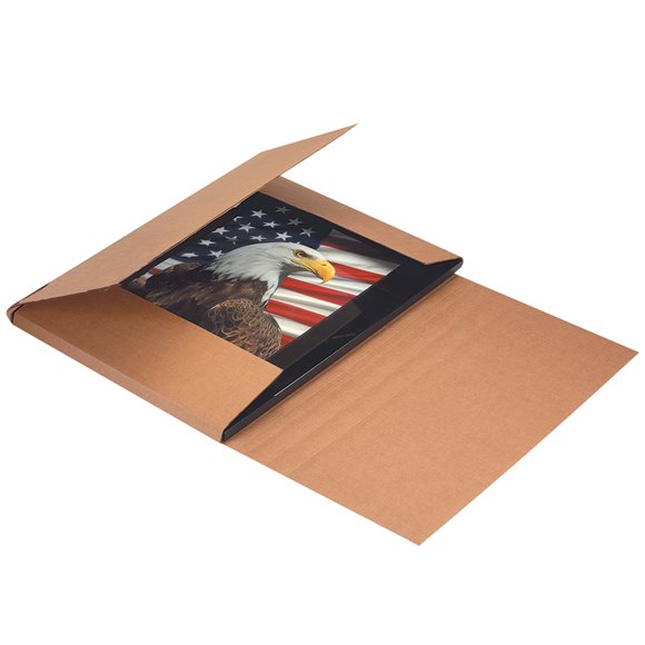Aviditi Brown Kraft Jumbo Mailing Boxes, 48 x 24 x 6 Inches, Pack of 20, Jumbo Easy-Fold, Crush-Proof, for Shipping, Mailing and Storing