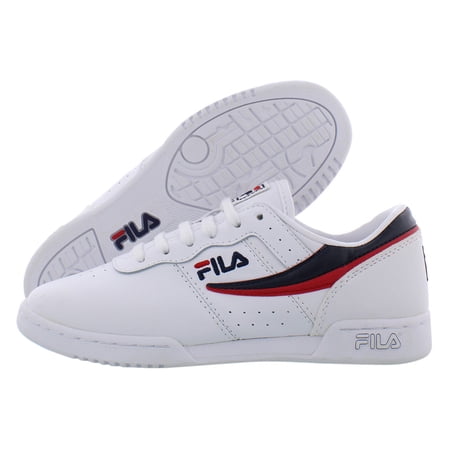 Fila Original Fitness Womens Shoes Size 7, Color: White/Navy/Red