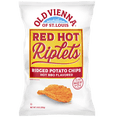 thumbnail image 5 of Old Vienna of St. Louis Red Hot Riplets Hot BBQ Chips 3oz Bags (Pack of 5) by TranadaCo, 5 of 5