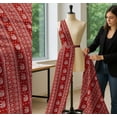 thumbnail image 5 of Soimoi Cotton Cambric Fabric Aztec & Tribal Elephant Animal Printed Fabric 1 Yard 56 Inch Wide, 5 of 7