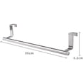 thumbnail image 2 of Towel Rack for Cabinet, Strong Steel Kitchen Over Cabinet Towel Bar Holder, 14" Wide - 2 Pack, 2 of 7