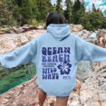 thumbnail image 3 of Pink Graphic Hoodie For Women 2024 Cute Preppy Sweatshirt Long Sleeve Drawstring Pullover Tops With Pockets, 3 of 5