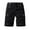 Black, variant on YYDGH Men's Lightweight Multi Pocket Cotton Casual Cargo Shorts Outdoor Twill Camo Shorts with Zipper Pockets Dark Gray S