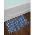 thumbnail image 2 of Animal Bath Mat, Unicorn Party and Rainbows Interpretation, Plush Bathroom Decor Mat with Non Slip Backing, 29.5" X 17.5", Night Blue Multicolor, by Ambesonne, 2 of 2