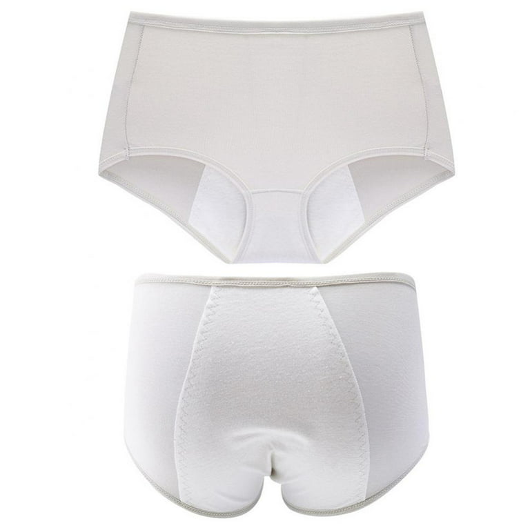 Valcatch Women's Menstrual Panties 7 Pack Pure Cotton Inner File Leak Proof  Girls Period Underwear 