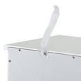 thumbnail image 2 of ZENY Bathroom Floor Cabinet Attractive Wooden Side Storage Organizer with 4 Drawers, White, 2 of 9