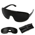thumbnail image 1 of Lentes de corrección natural Patrón de malla de hierro | Gafas ergonómicas unisex de montura completa | Ayuda para el entrenamiento de la visión | Ejercicio de ojos para claridad y comodidad, 1 of 6