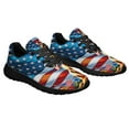 thumbnail image 6 of Patriot German Shepherd American flag Shoes Sneakers Black Size 11.5, 6 of 7