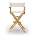 thumbnail image 3 of Telescope Casual World Famous Bar Height Director Chair, Indigo with Walnut Frame, 3 of 5