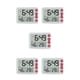thumbnail image 1 of Ounissouiy Alarma digital Ángulo de plástico ajustable Pantalla acrílica de 7,48 pulgadas Proyector Reloj Oficina Hotel Termómetro Relojes Type2 NO2, 1 of 6