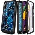 thumbnail image 6 of Nagebee Case for LG K22, LG K22 Plus, LG K32 with [Built-in Screen Protector], Full-Body Shockproof Protective Bumper Cover, Support Wireless Charging, Impact Resist Durable Case (Sapphire), 6 of 6