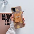 thumbnail image 1 of Funda de silicona con soporte de teléfono de dibujos animados en 3D para Samsung Galaxy A51, A71, A32, A52, A72, A53, A73, A33, 4G, 5G, A52s, A12 Fivean unisex, 1 of 2