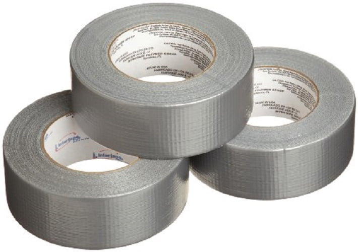 Intertape 4"X55Yd Silver Duct Tape 