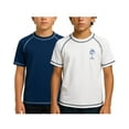 thumbnail image 3 of iXtreme Boys Rash Guard - 2 Pack Quick Dry UPF 50+ Sun Protection Long Sleeve Swim Shirt (8-18), 3 of 6