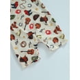 thumbnail image 6 of Country Baby Outfit Boy Girl Western Cow Print Cowboy Romper Bodysuit Short Sleeve One Piece Jumpsuit Summer Clothes, 6 of 7