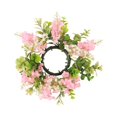 thumbnail image 3 of Guirnalda de velas navideñas Strade Fareast Limited Adorno creativo navideño Portavelas de Navidad Corona Rosa 25 cm, 3 of 8