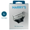 Harry's Original Men's Razor Blade Refill Cartridges, 8 Count