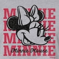 thumbnail image 3 of Disney - Minnie Mouse - All About Minnie - Juniors Cropped Cotton Blend T-Shirt, 3 of 5