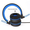thumbnail image 5 of ELECDER i37 Auriculares para Niños Niños Niñas Niños Adolescentes Plegables Ajustables On Ear Auriculares Jack de 3,5 mm Compatible con Teléfonos Móviles Computadora MP3/4 Kindle School Tablet Negro/A, 5 of 5