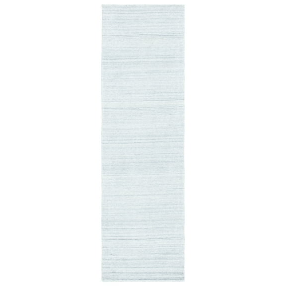 SAFAVIEH Mirage Luanna Solid Runner Rug, Light Gray, 2'3" x 8'