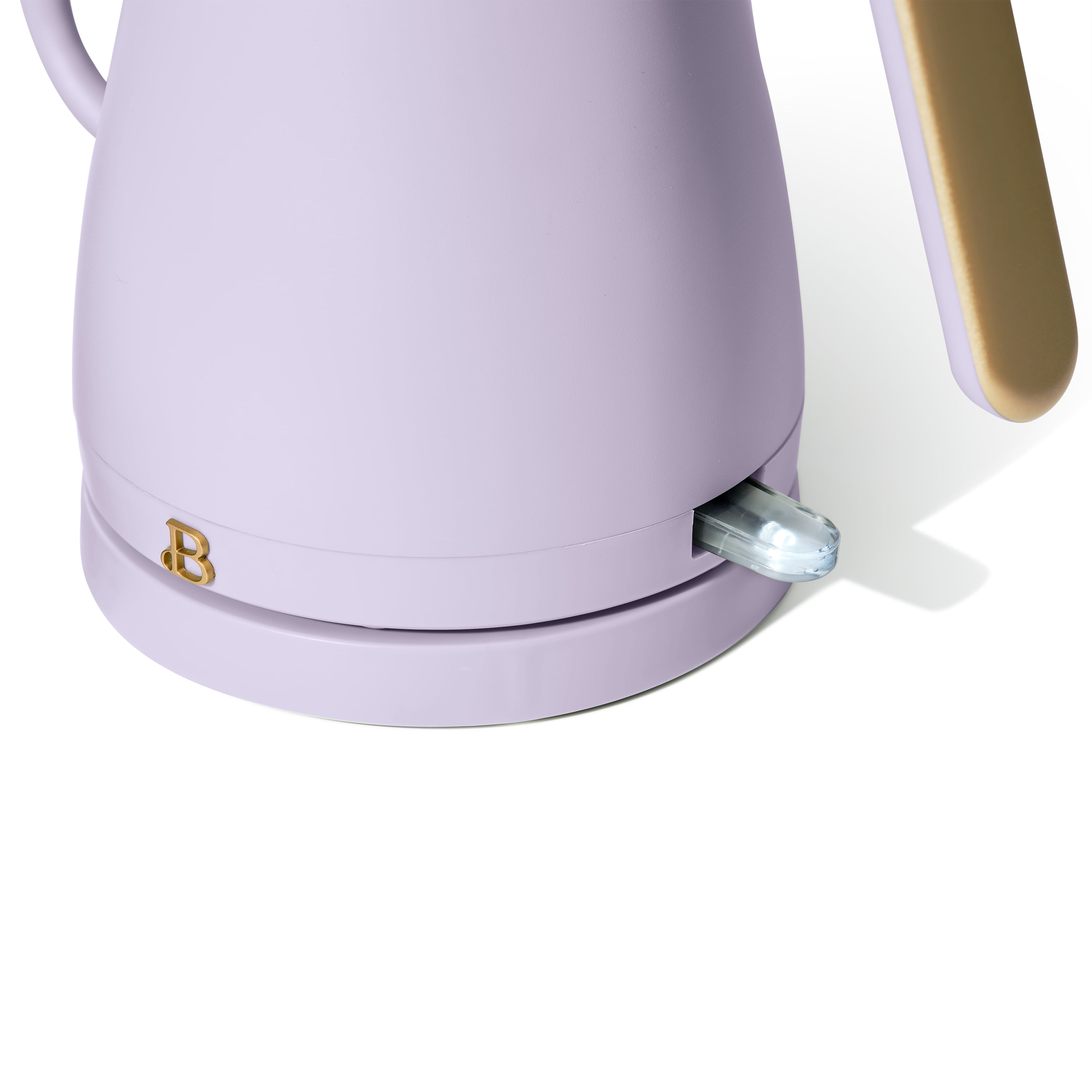 Beautiful 1-Liter Electric Gooseneck Kettle 1200 W, Porcini Taupe by Drew Barrymore