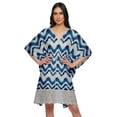 thumbnail image 1 of Moomaya Cutwork Lace Beach Kaftan For Women Printed Bikini Caftan Plus Size, 1 of 4