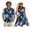 Blue Polynesian Tribal, variant on Matching Couple Outfits Mens Casual Shirts Hawaii Dress Green Polynesian Quick-dry Men Shirts with Soft Fabric Soft and Comfortable Fit for Honeymoon Trip Breathable