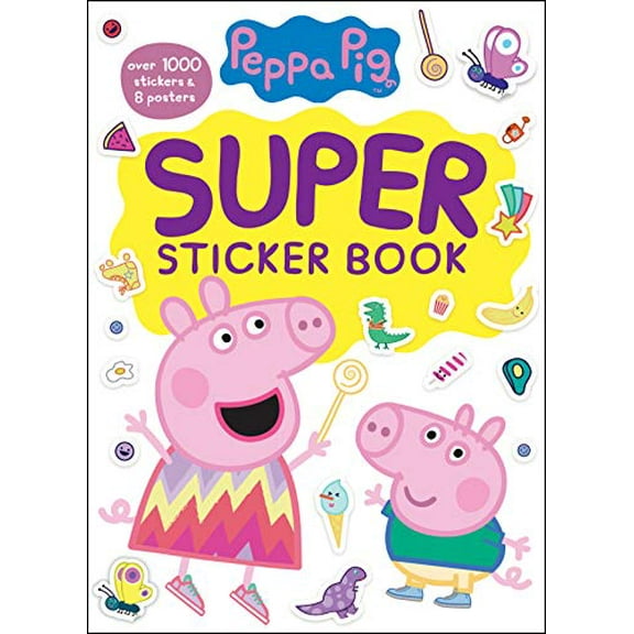 Pre-Owned Peppa's Super Sticker Book (Peppa Pig) Paperback