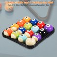 thumbnail image 3 of Uxcell 2 1/4" Billiard Pool Ball Set Regulation Size Full 16 Pool Table Balls Billiard, 3 of 6