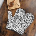 thumbnail image 5 of Cute Oven Mitts,Paw Prints and Bones Oven Mitt 2-Pack Set,Kitchen Gloves for Oven,Heat Resistant Oven Mitts 7.7"x12", 5 of 7