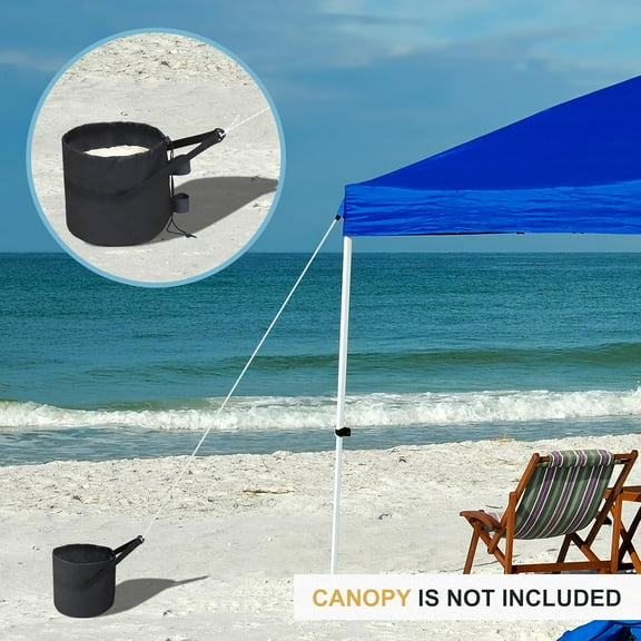 ANHXN Weight Bags for Pop up Canopy Outdoor Shelter, Gazebo Instant Shade Leg Canopy Weights,