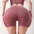 thumbnail image 2 of Stylish Women's Seamless Sport Shorts Pants Breathable Quick Drying Shorts for Workout Cycling, 2 of 5