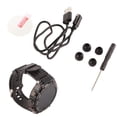 thumbnail image 1 of Auriculares Bluetooth T92 2 en 1 TWS con llamadas, música local, control de frecuencia cardíaca y presión arterial., 1 of 14