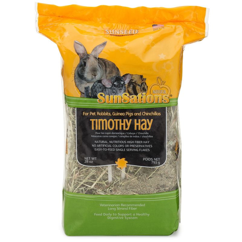 Sunseed® Sunsations? Natural Timothy Hay for Rabbits, Guinea Pigs