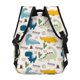thumbnail image 4 of Easygdp Childish Dinosaur Mochila Ergonómica Versátil para Laptop - Múltiples Bolsillos, Correas Ajustables, Unisex para Escuela, Viajes y Actividades al Aire Libre-One Size, 4 of 5