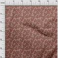 thumbnail image 3 of oneOone Tissu Polyester Spandex Rose Motif Kalamkari Fish au Mètre 56 Pouces de Large, 3 of 5