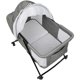 thumbnail image 3 of Cuna de bebé cuna de viaje cama de bebé cama lateral cuna mecedora incluyendo mosquitera gris esquí esquí Gafas de esquí, 3 of 5